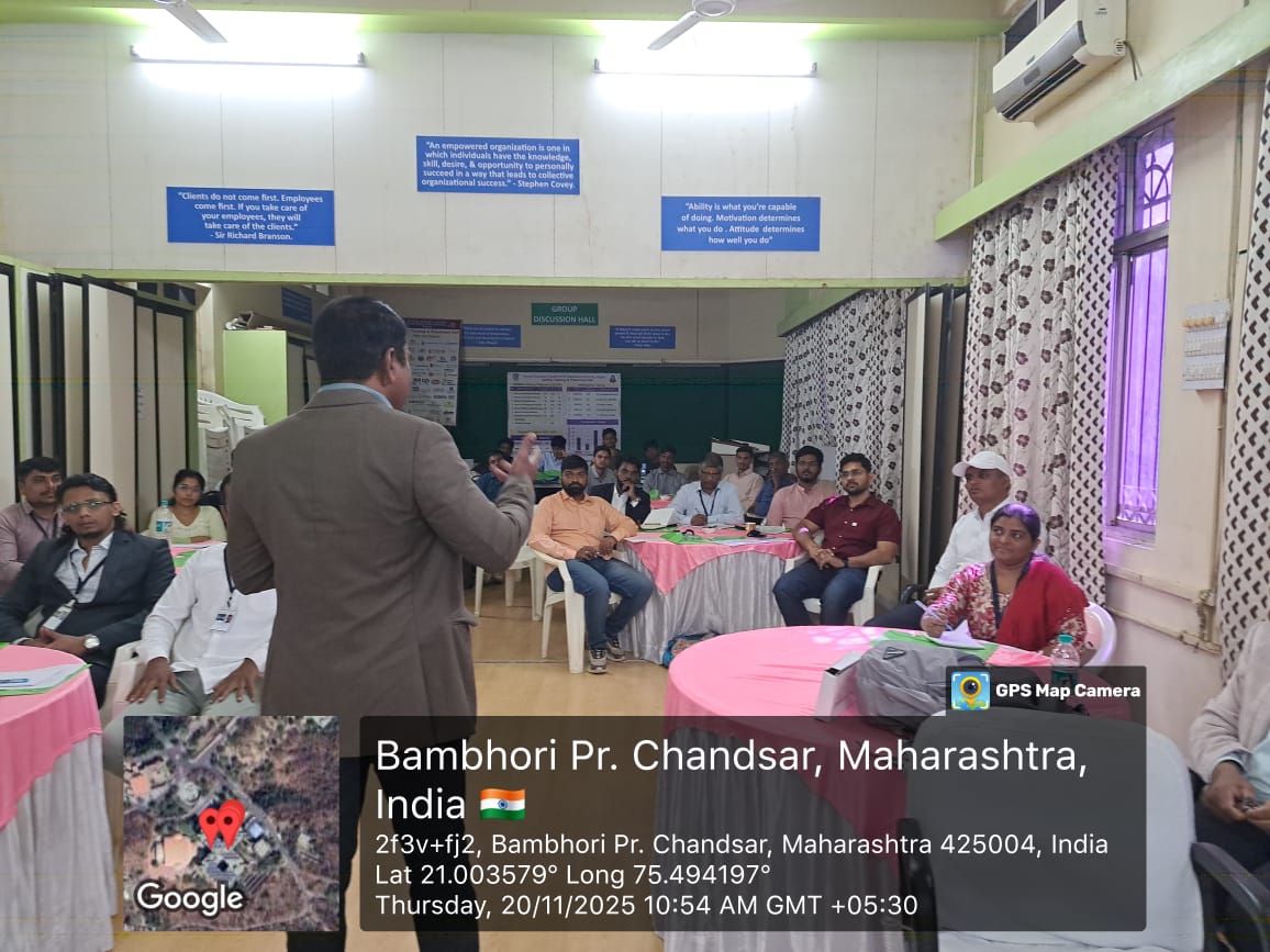 Dr. Suvarnalata S. Mahajan, participated in KBCNMU organized  " KCIIL IGNITE:  Idea- to-Pitch  Start Up Bootcamp" on  20/11/2025 at KBC North Maharashtra University,Jalgaon